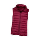 Gilet invernale da donna con collo alto e chiusura con zip Gilet caldo monocolore in poliestere leggero Gilet invernale alla moda in vari colori 9