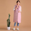 Gilet lungo da donna P1905 3