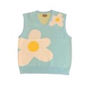 Gilet pour homme avec des fleurs 1