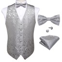 Gilet pour homme avec nœud papillon F314 6