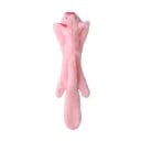 Giocattolo di peluche sonoro per cani 45 cm Maialino rosa senza imbottitura Giocattolo interattivo resistente Giocattolo sonoro da masticare 1