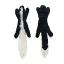 Giocattolo di peluche sonoro per cani 45 cm Puzzola senza imbottitura Giocattolo interattivo resistente Giocattolo sonoro da mordere Giocattolo 2