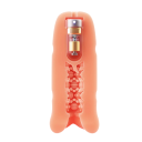 Giocattolo erotico vibrante maschile vagina artificiale realistica vibrazioni regolabili protuberanze massaggianti silicone impermeabile confezione discreta 3