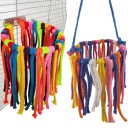 Giocattolo sospeso con corde per uccelli 4