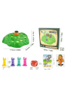 Gioco da tavolo creativo Trappola per Coniglietti – Gioco da tavolo divertente per bambini, sviluppo della logica e dei riflessi, ideale per serate 2