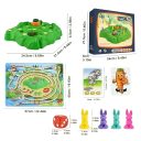 Gioco da tavolo creativo Trappola per Coniglietti – Gioco divertente con 4 trappole, sviluppo della logica e dei riflessi, ideale per bambini e serate in famiglia 4