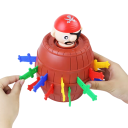 Gioco dei pirati con barile a scatto 8.5 x 13 cm Giocattolo divertente per famiglie con spade Gioco emozionante per bambini e adulti Regalo 2