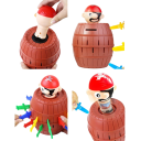 Gioco dei pirati con barile a scatto 8.5 x 13 cm Giocattolo divertente per famiglie con spade Gioco emozionante per bambini e adulti Regalo 6
