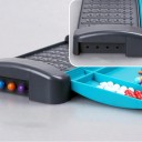 Gioco logico di decifrazione del codice 17 x 8 cm Gioco da tavolo da viaggio con perline colorate Esercizio di logica Gioco deduttivo per bambini 4