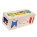Gioco motorico box con serrature 4