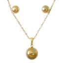 Gioielli Semplici Collana e Orecchini Acciaio Inossidabile Set Donna Design Minimalista Festa Uso Quotidiano 1