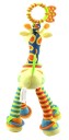 Girafe en peluche pour bébé avec poignée 4