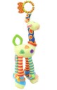Girafe en peluche pour bébé avec poignée 5