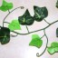 Girland mesterséges borostyán levelek 2