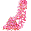 Girlandă artificială suspendată decorativă florală 180 cm multicoloră pentru nuntă, perete, pergolă, balcon, terasă, interior 3
