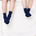 Girls' Ankle Socks with Pearls 7