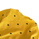 Girls' Autumn Long Sleeve Top Lantern Cut Cotton Polyester Spandex Sweet Embroidery O Neck Fashion Cute Top for Girls Various Colours 11