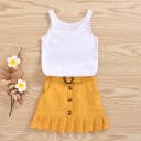 Girls' Bodysuit and Skirt L1109 1