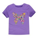 Girls' Butterfly T-Shirt J3290 6