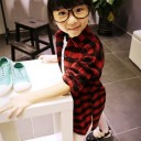 Girls' Checked Shirt J1263 1