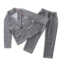 Girls' Checked Suit 2
