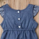 Girls' Denim Overall T2665 4