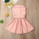 Girls' Dress with Belt 9