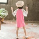 Girls' Dress with Print N101 11