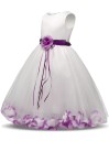 Girls' Dress with Roses J2897 10