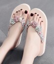 Girls' Flip-Flops with Flowers 1