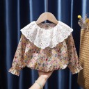 Girls' Floral Blouse L1769 3