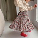 Girls' Floral Skirt L1079 4