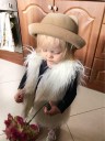 Girls' Furry Gilet J2489 10