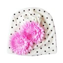 Girls' Hat with Flower A496 3