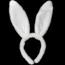Girls' Headband with Bunny Ears 1