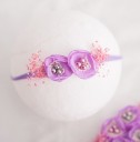 Girls' Headband with Flowers 4