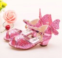 Girls' Heeled Sandals 8
