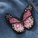 Girls' Jeans with Butterflies L2153 4