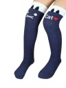 Girls' Knee-High Socks with a Cat 5