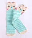 Girls' Knee-High Socks with Animals 1