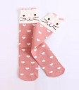 Girls' Knee-High Socks with Animals 6