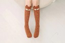 Girls' Knee-High Socks with Animals 6