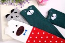 Girls' Knee-High Socks with Animals 13
