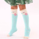 Girls' Knee-High Socks with Animals 9