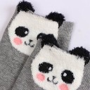 Girls' Knee-High Socks with Animals 12