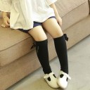 Girls' Long Socks with Bow 11