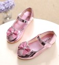 Girls' Patent Ballerinas with Bow 6