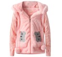 Girls' Plush Coat J1270 4