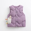 Girls' Quilted Gilet L1823 1