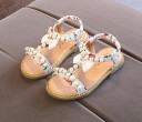 Girls' Sandals with Pearls 5